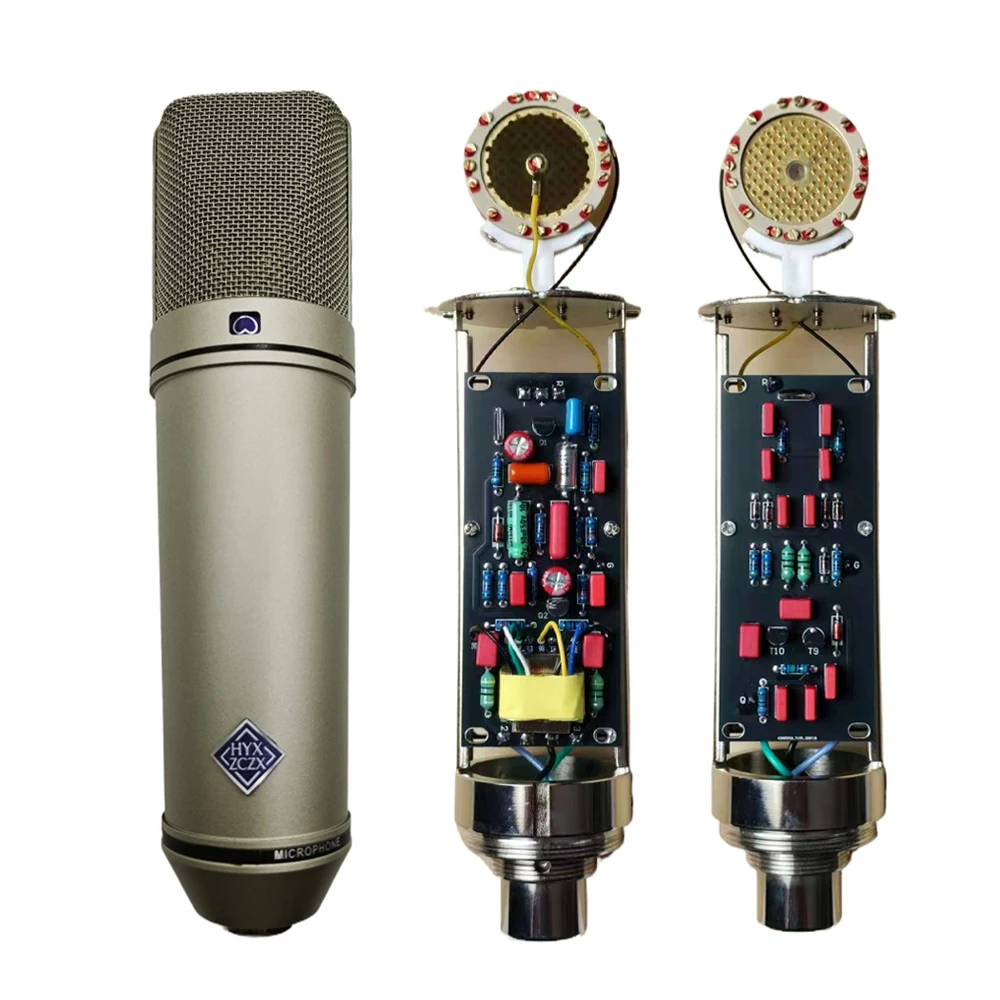 2026High-end HYXZCZX- Heart-shaped U87AI Microphone condenser Studio/Podcast/Live Streaming/Recording Studio Professional Mic48V