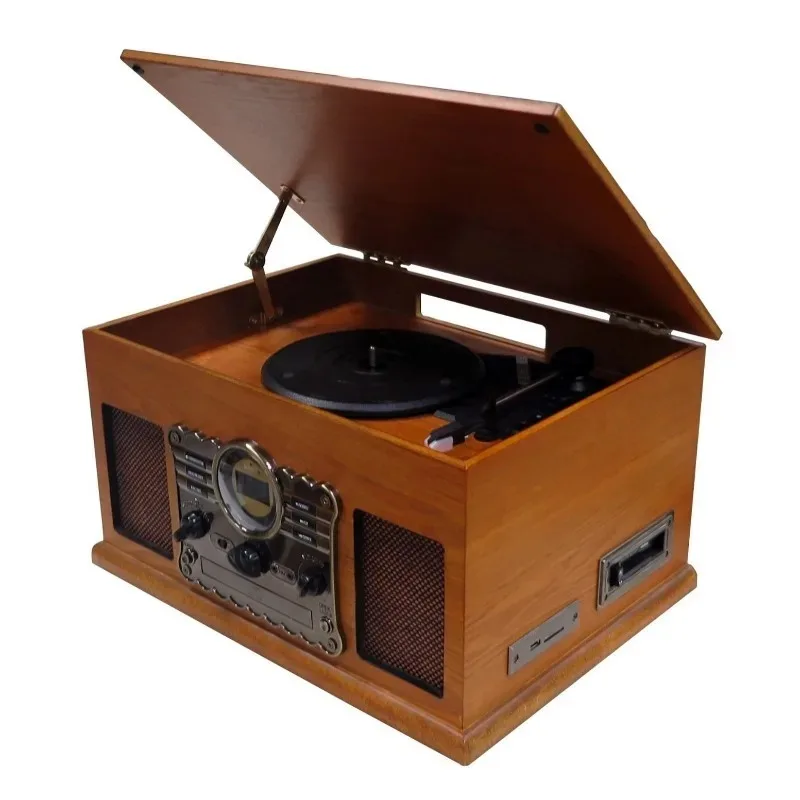 Record player 6-in-1 multi-function machine Bluetooth FMCD tape