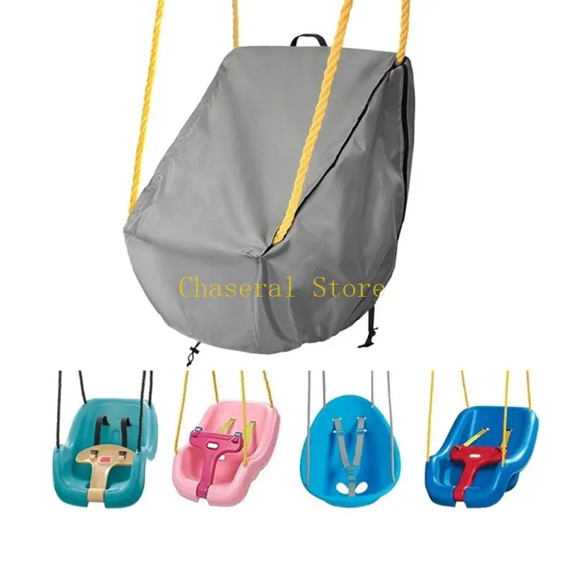 E7CE Waterproof Resistant Toddler Swing Cover 420D Oxford Cloth Child Swing Protector Suitable for Outdoor