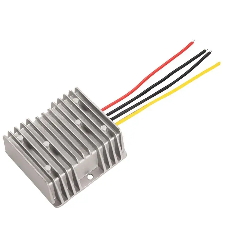 YANA50I DC Automatic Buck Boost Converter DC 8V-40V To 13.8V 10A Step Down Up Voltage Regulator Waterproof Voltage Reducer