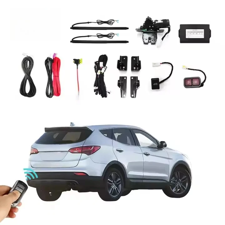 Power Electric Tailgate Lifter Remote Auto Trunk Opener for IX45:Santafe 2014-2017 With Foot Kick Sensor Plug&Play
