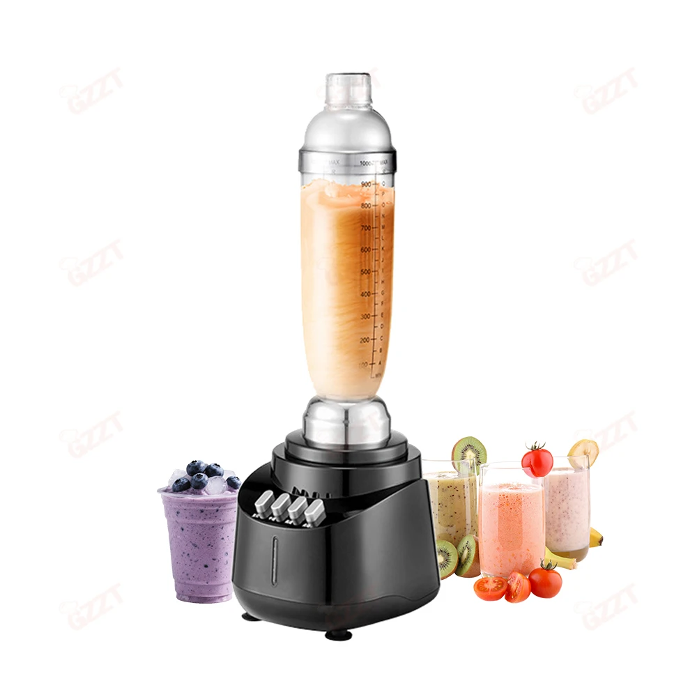 

1л встряхивающая чашка пузырьковый чай молочный чай протеиновый порошок коммерческий блендер для еды шейкер миксер для молочного крема с двумя скоростями 110 В 220 В