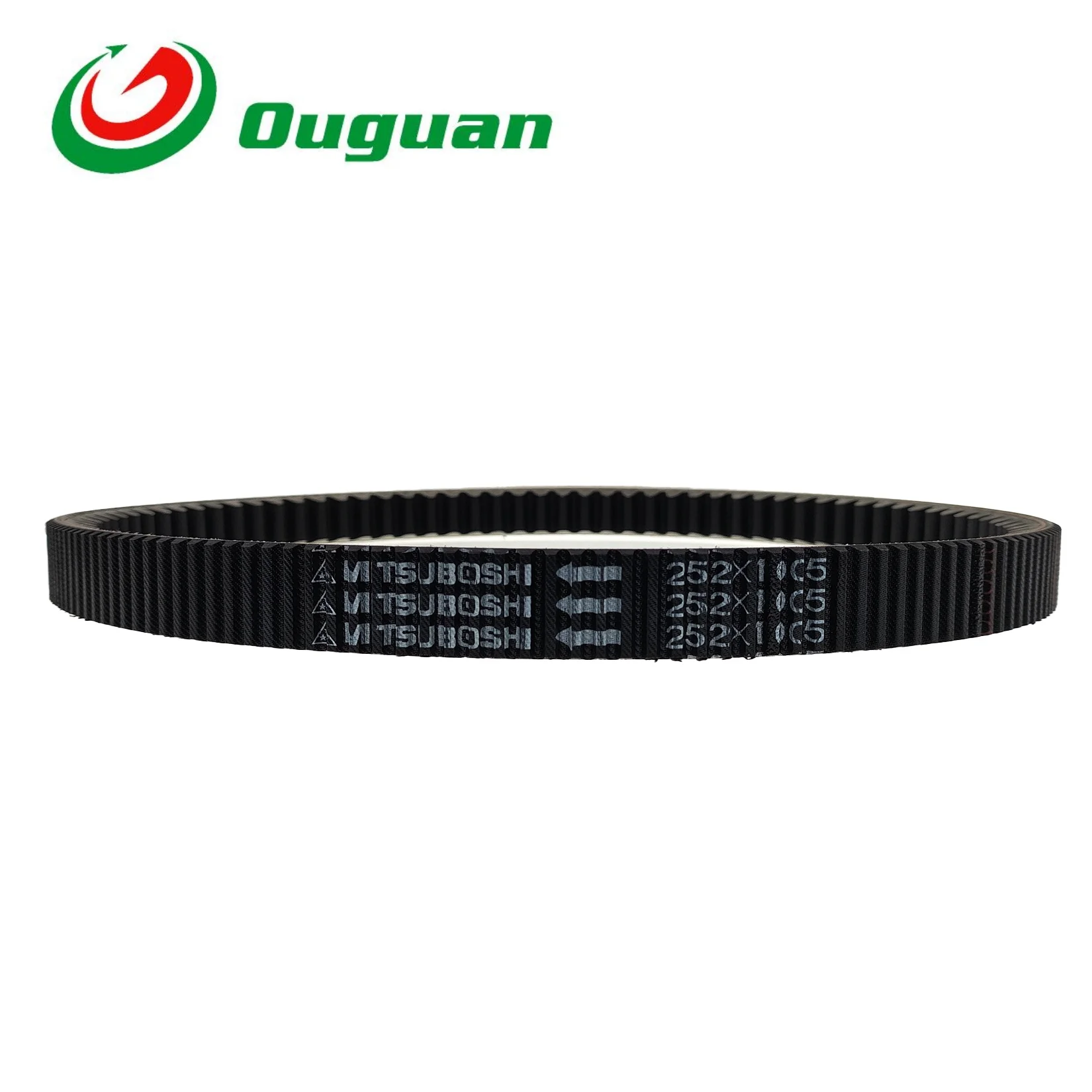 

Ремень приводной (трансмиссионный) Ouguan 1005*25.2 для Dayang DY250, DY350, ADV350T-6, Vorei 250cc, 300cc, DY250, 300, 25.2, 1005