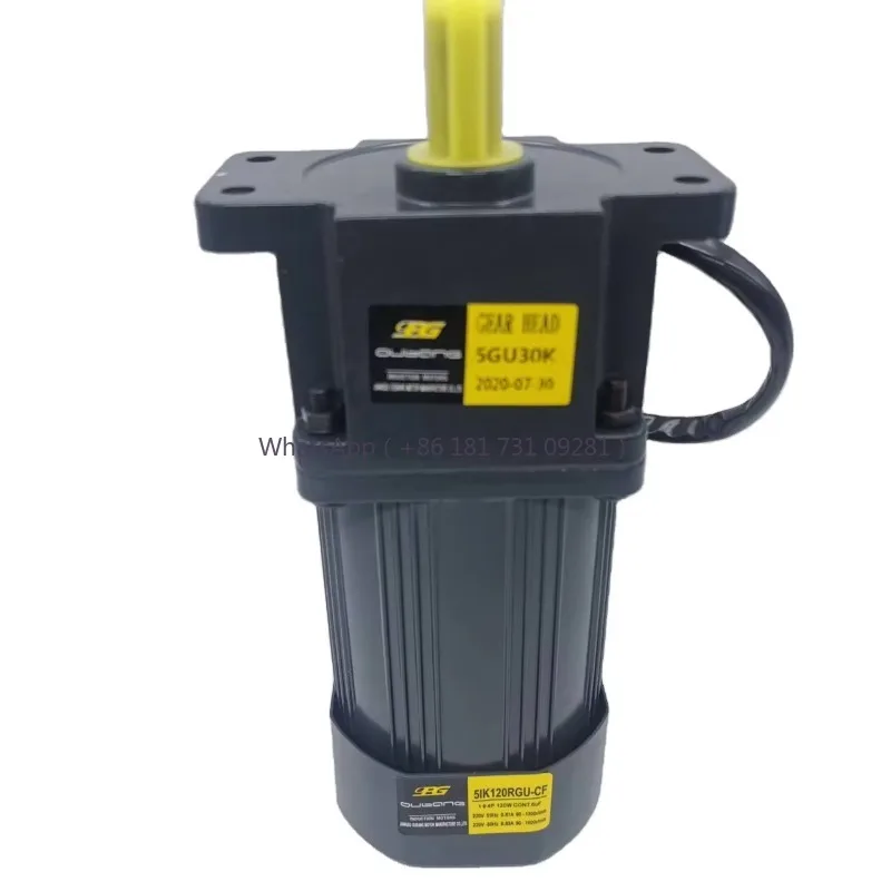 

5IK120RGU-CF/5GU30K gear motor 120w 1:30 gear ratio induction motor