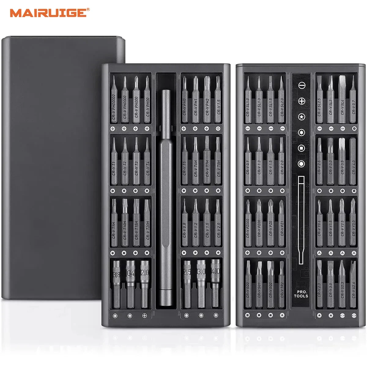 63 in 1 Precision Screwdriver Set Magnetic Phillips Torx Screw Driver Bits Home Professional Repair Hand Tools Kit for iPhone PC