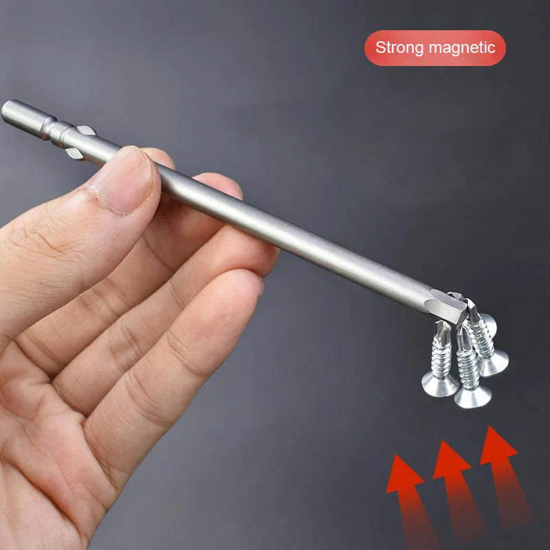 10 pz 120mm Magnetico 801 5mm/802 6mm Gambo Tondo Elettrico Cacciavite Esagonale punta Esagonale Testa di Trapano H1.5 H2.0 H2.5 H3 H4 H5 Strumenti