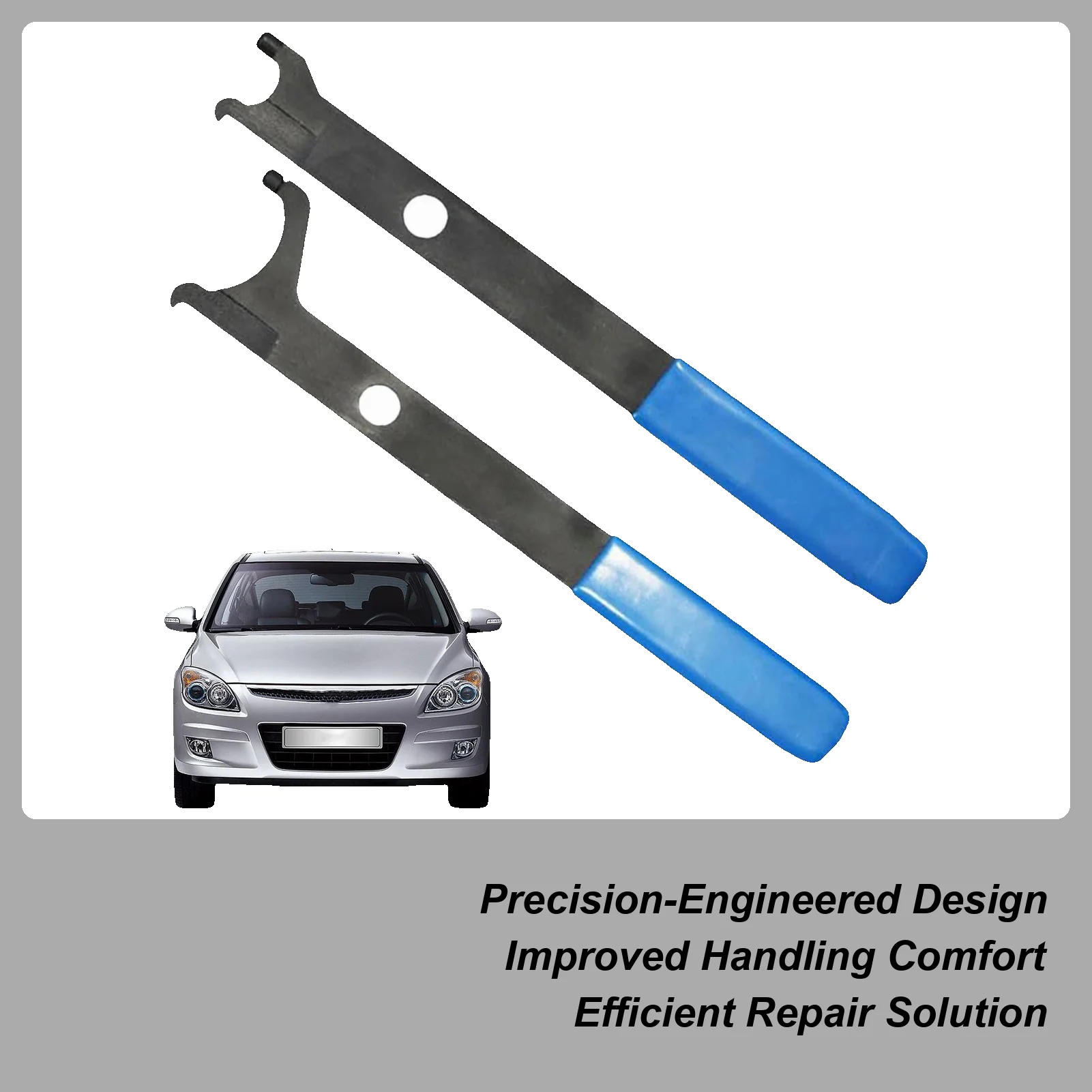 

Seal Puller Tool Car Crankshaft Seal Removal Tool 2 Pieces Heavy Duty Automotive Repair Gear With Anti Slip Grip For Sedan