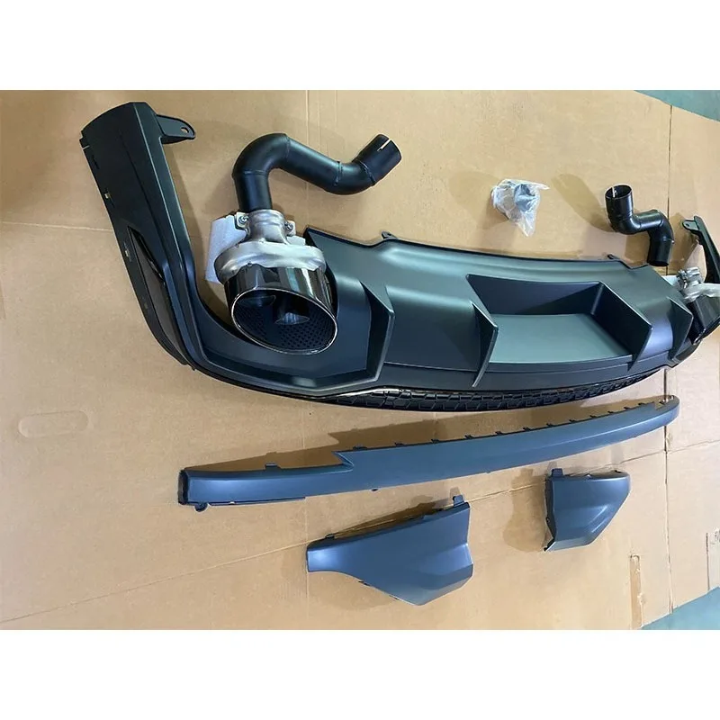 Suitable for car modification tail lip sports model modification tail lip tail throat exhaust