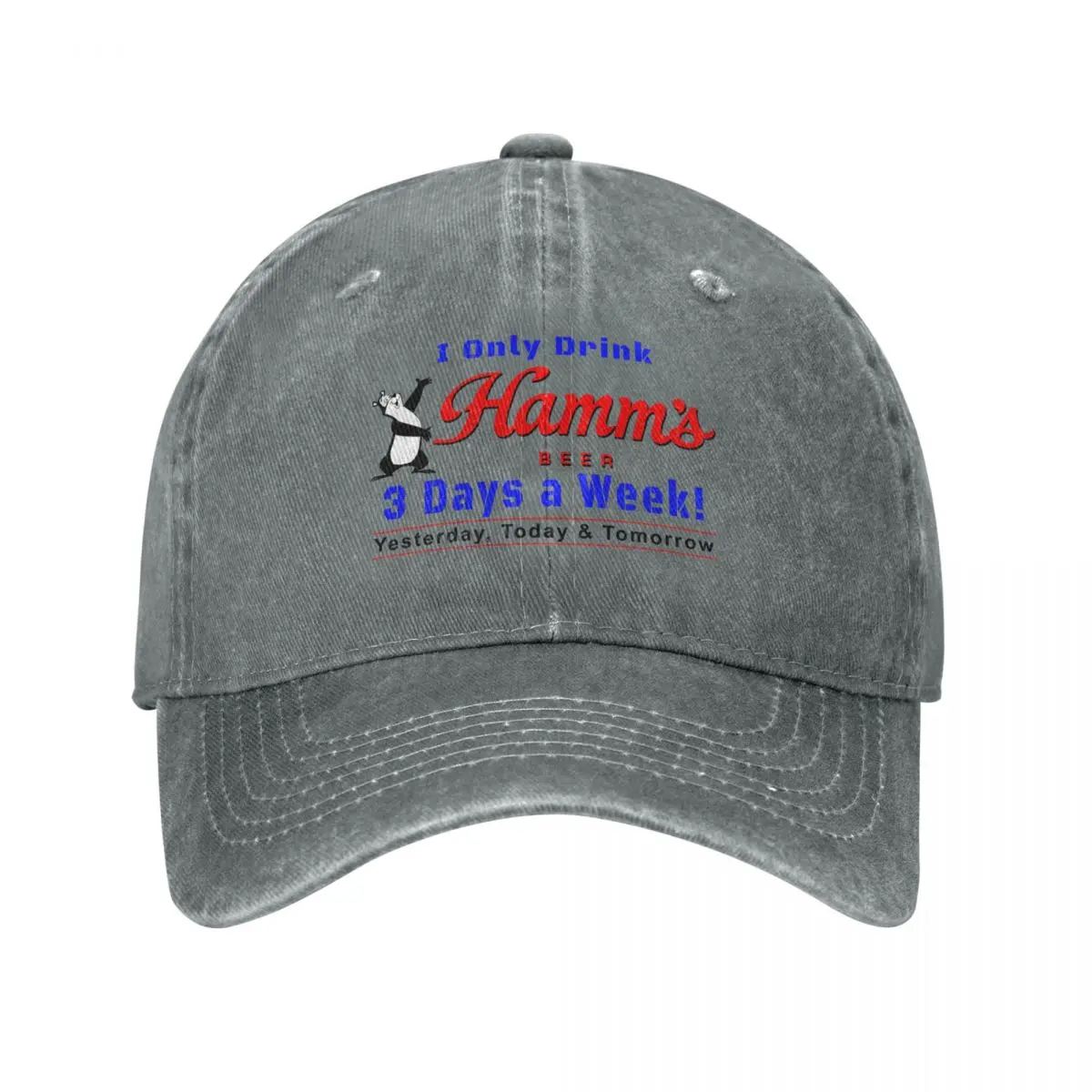 I Only Drink Hamm's Beer - 3 Days a Week Baseball Cap New In Hat Beach Outing Golf Cap derby hat Hats For Men Women's