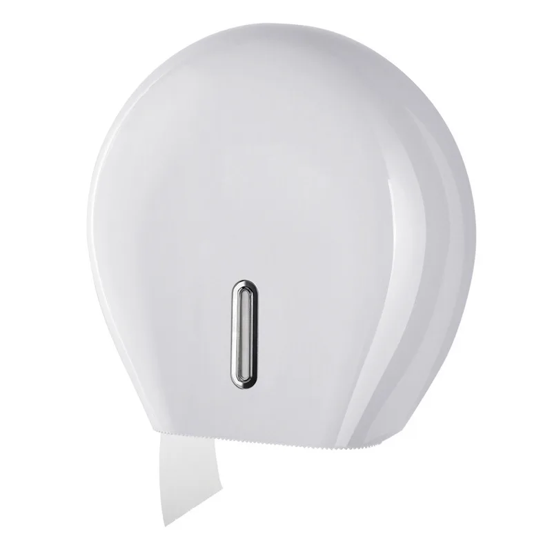 Bathroom wall-mounted large roll paper box Commercial large plate paper Toilet paper box No punching Hotel toilet Waterproof