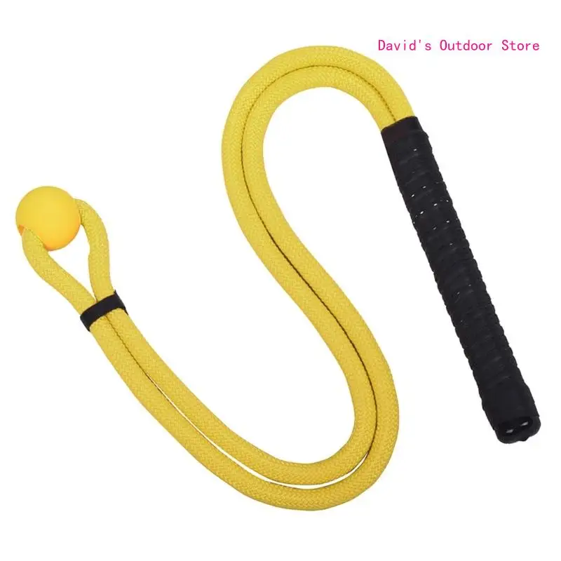 Golf Swing Practice Rope Trainer Adjustable Golf Assistance Exercises Rope X3UA