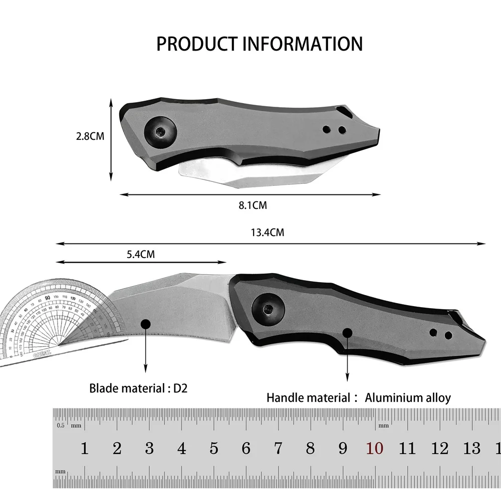 Small KS 7350 Launch 10 Folding Knife 1.9\