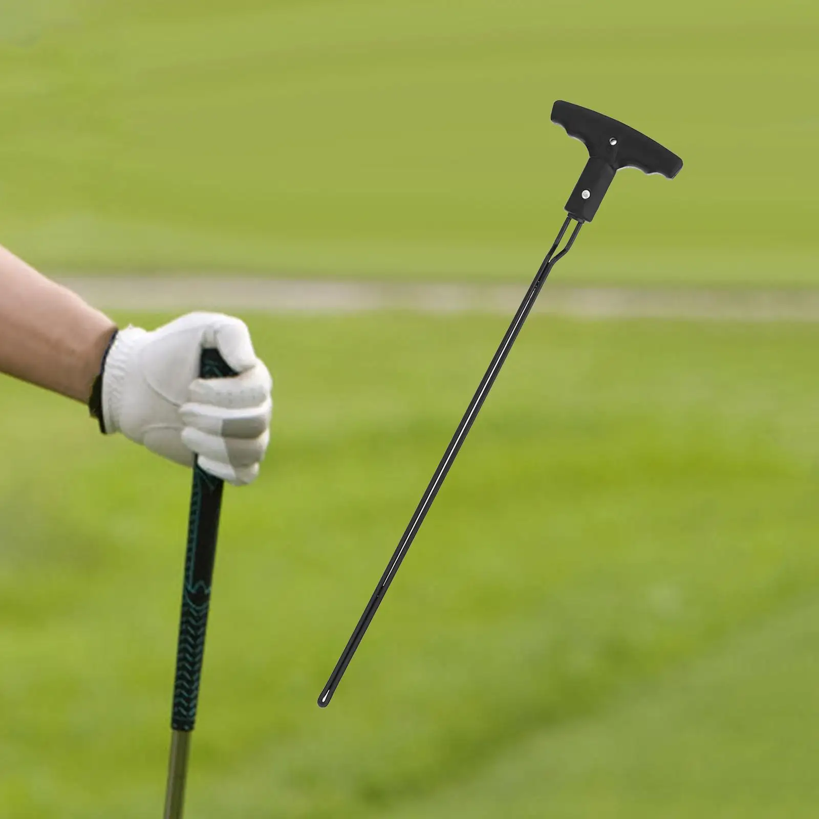

Golf Grip Removal Tool V Groove Comfortable Handle Golf Club Grip Saver for Golf Practice Swing Aid