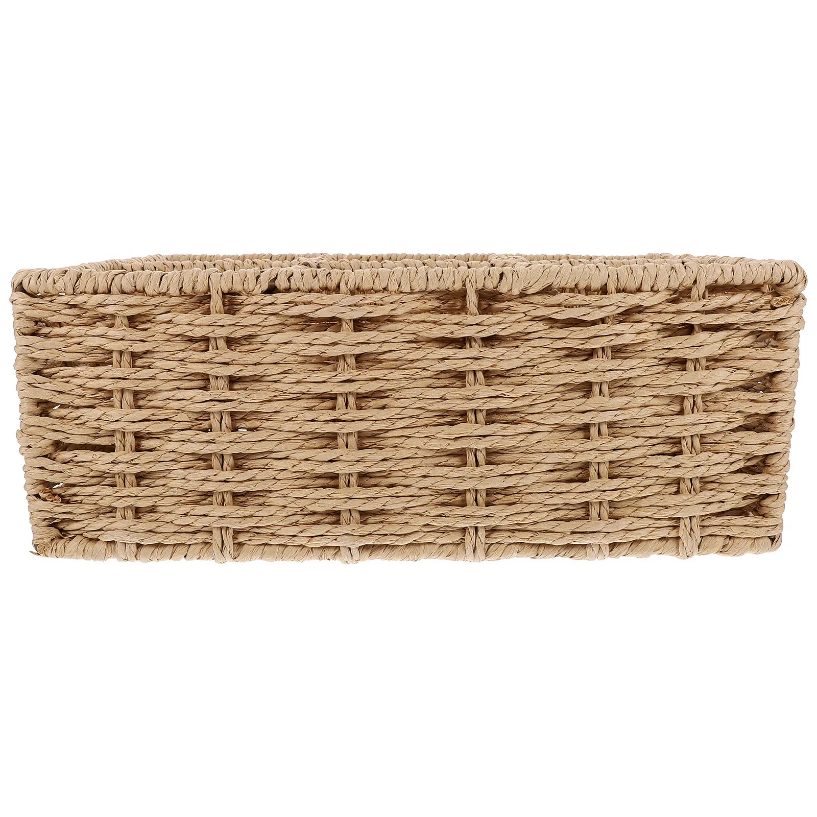 1Pcs Six-Grid Sundries Holder Multi-Purpose Desktop Box Sturdy Hand-Woven Design for Jewelry Accessories Hair Clips Pins Beads