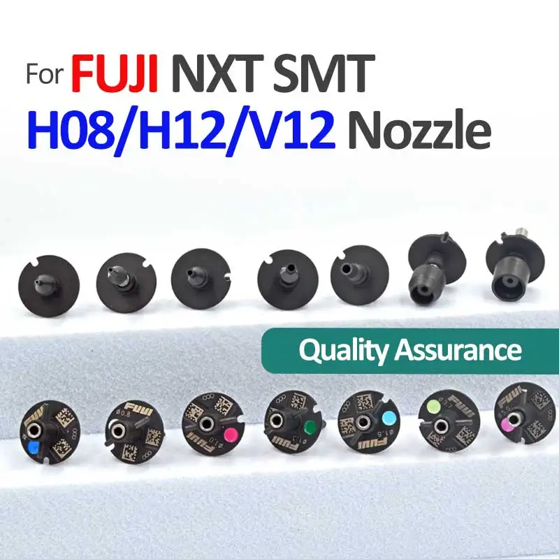 Voor Fuji Smt Nozzle 1.8 Fuji Nxt H08 H12 V12 Smt Machine Accessoires 1.3mu Slot 5.6G Rubberen Kop 0.4 Precisie 3.7 Mondstuk