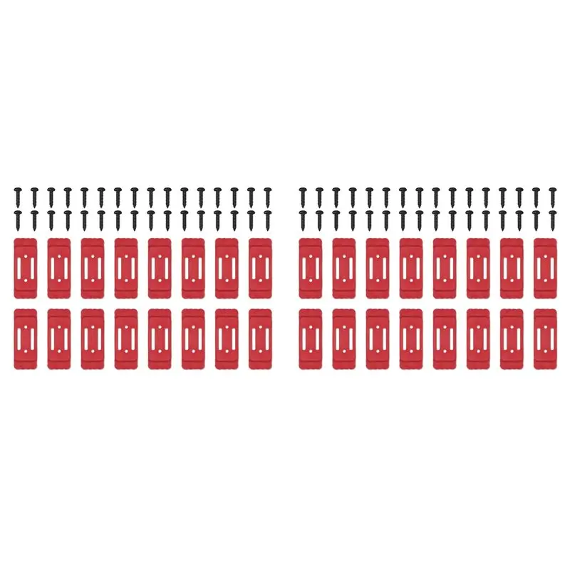 

HHO-Mounting Feet For Packout -32 Pack,For Packout Accessories,Feet Mounting System,Red