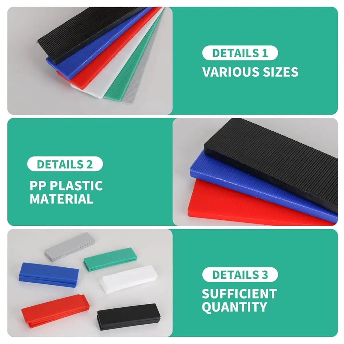 a65i]-180-pcs-plastic-shims-for-leveling-composite-shims-furniture-flat-shim-thickness-3-64-5-641-85-3213-6415-64-inch