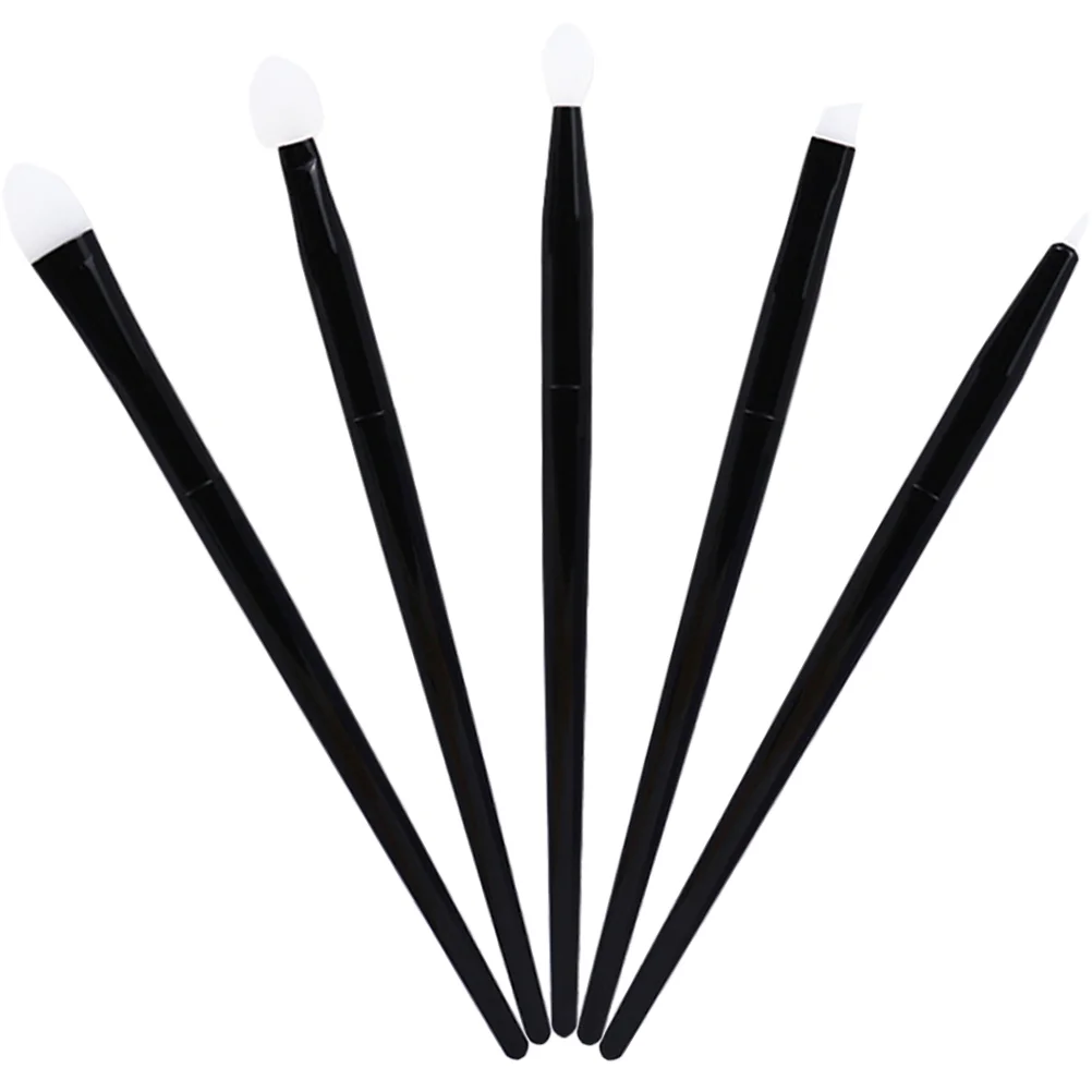 

Silicone Makeup Brush Lip Mask Applicator Eyeliner Eyebrow Abs Handle For Face Lipstick Portable Set