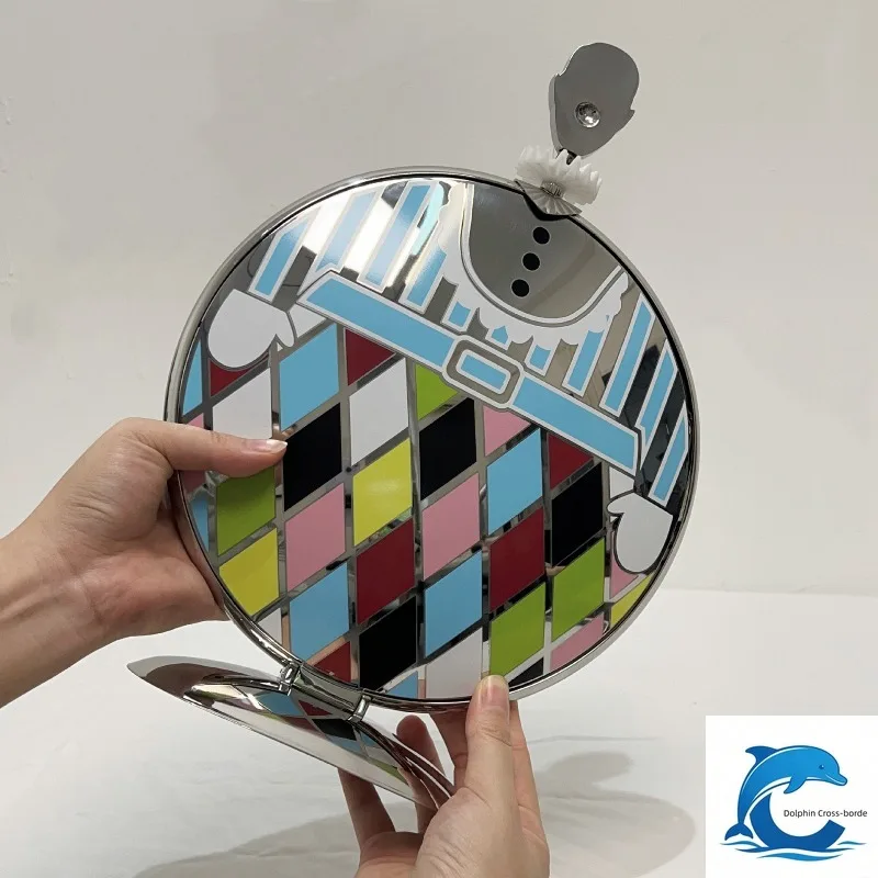 Applicable to creative light luxury dessert dim sum, cake foldable plate storage rack