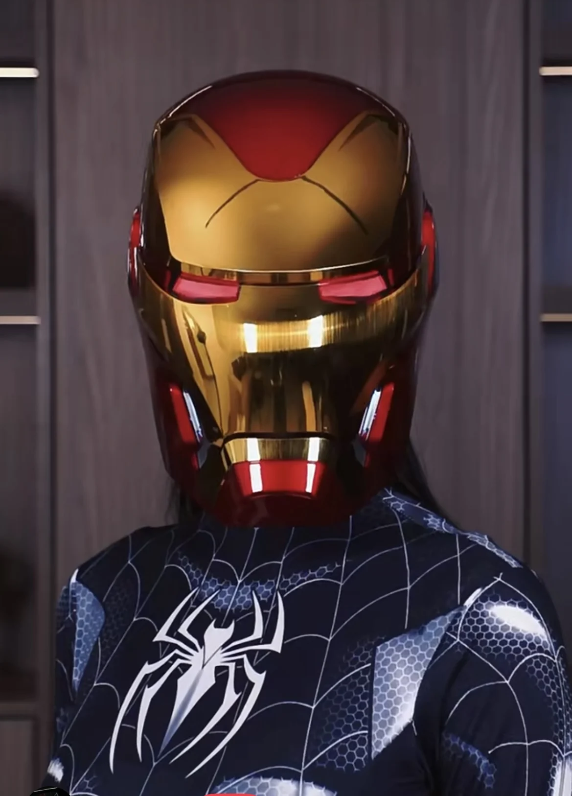 helmet iron man aliexpress Iron-Man MK5 Silver Motorized Cosplay Helmet, Voice, Touch & Remote Control Iron-Man MK5 Silver Motorized Cosplay