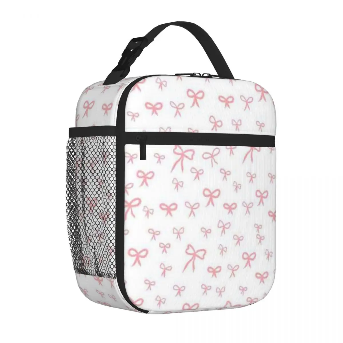 Bestselling Cute Bow Ribbon Modern Adult Lunch Bag Nursery Food Thermal Tote