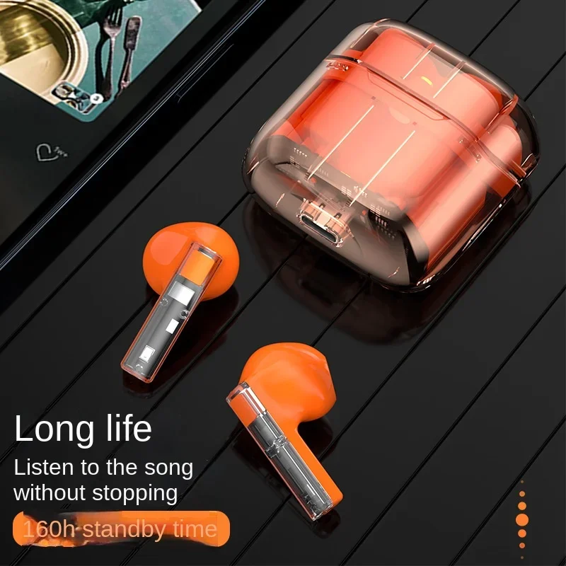 YX-06 TWS Bluetooth 5.3 Earphones Active Noise Cancelling ANC Wireless Headphone HiFI Stereo Sound Headset Earbuds With Mic