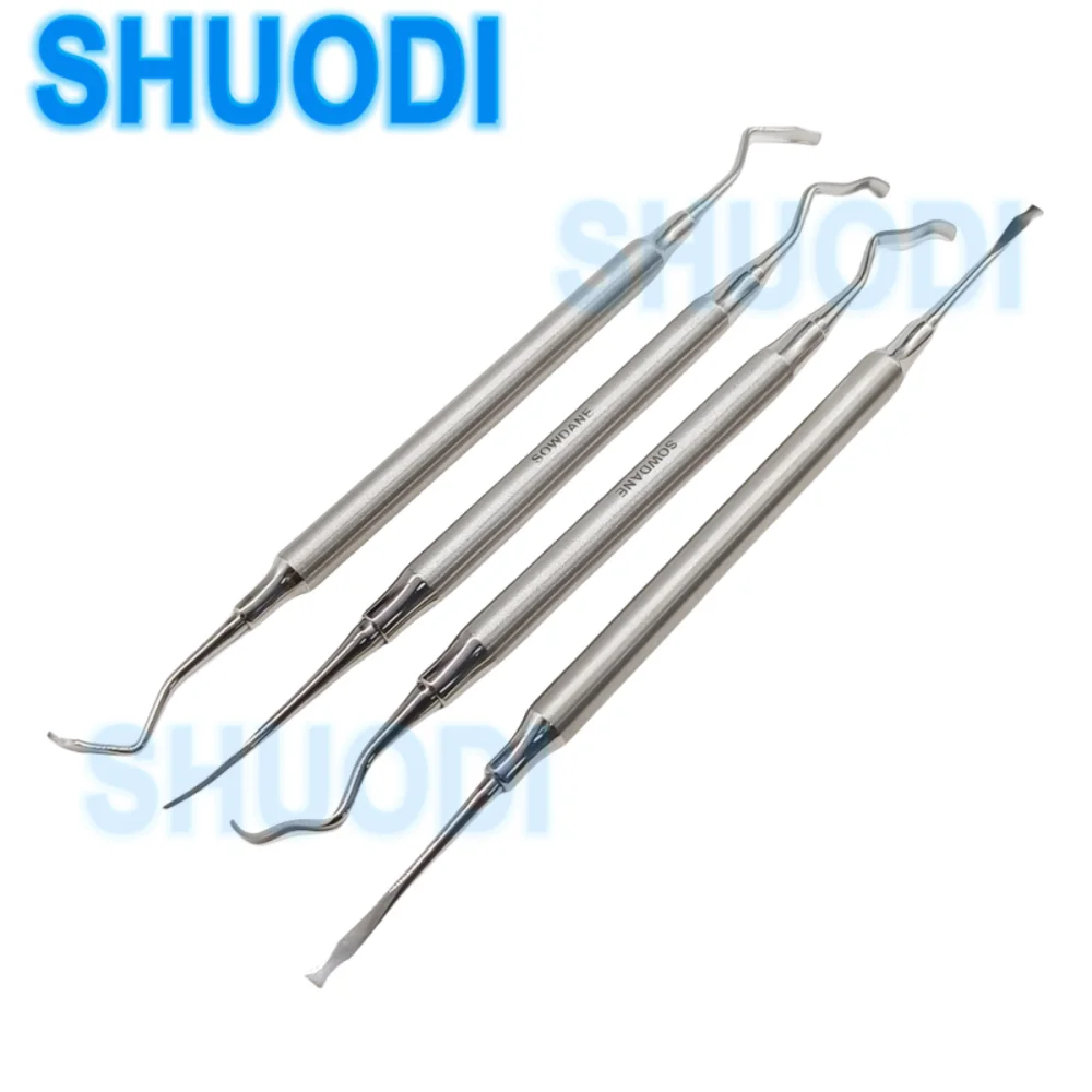 1 Piece Double ends Dental Ochsenbein Chisel Tooth Bone Knife Split Grafting Oral Surgery Tool Stainless steel