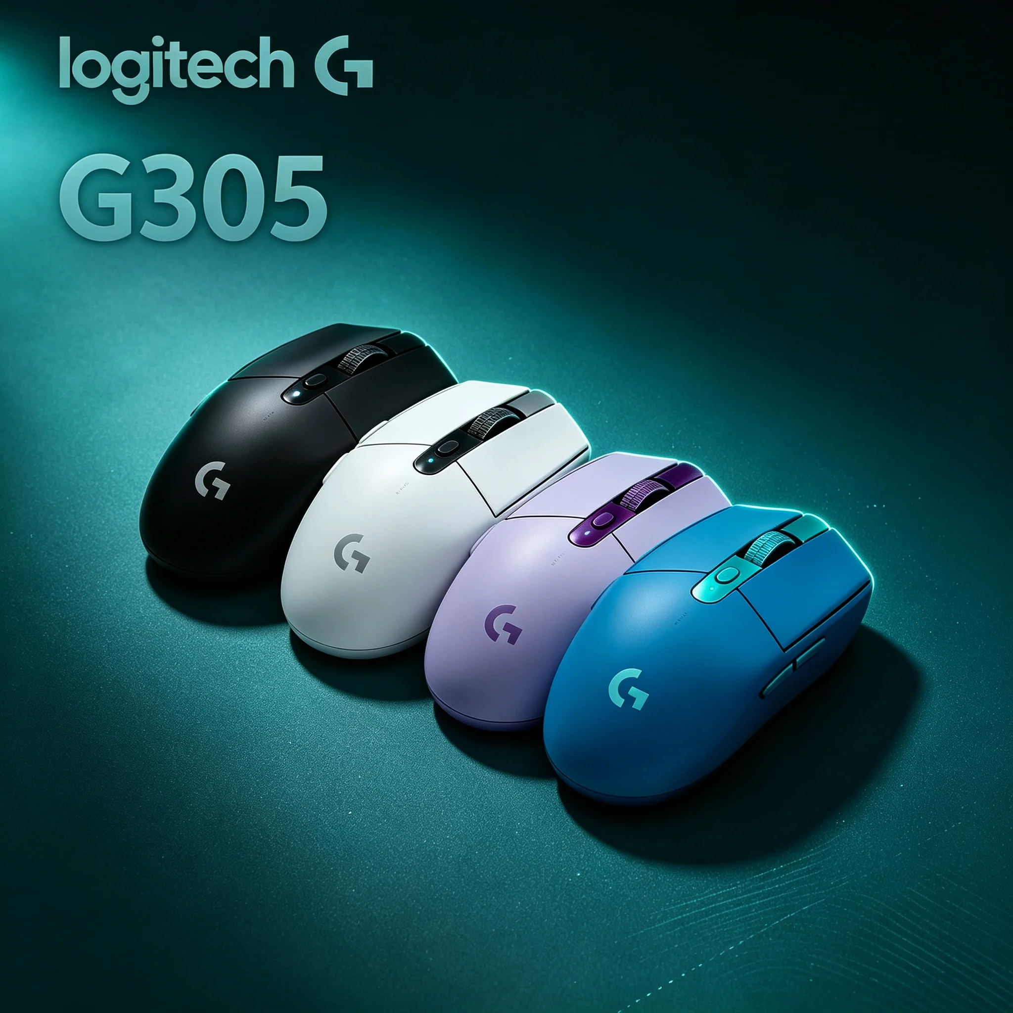 Logitech G305 Adjustable DPI Wireless Gaming Mouse For Esports Gaming Office Work Daily Life Student Office Staff Gamer Mice