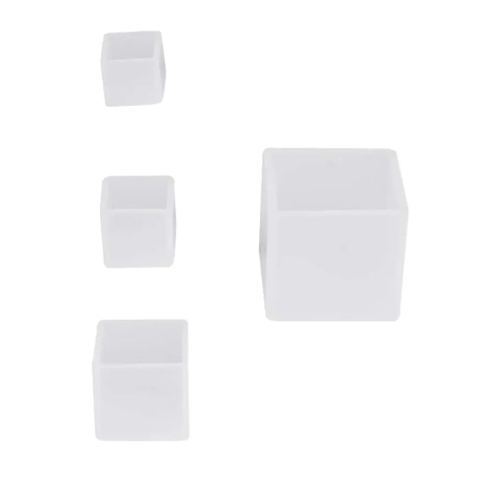 

4pcs Crystal Epoxy Silicone Molds Diy Decorations Making Smooth Jewelry Reusable Durable Flexible Art Craft Tools Handmade