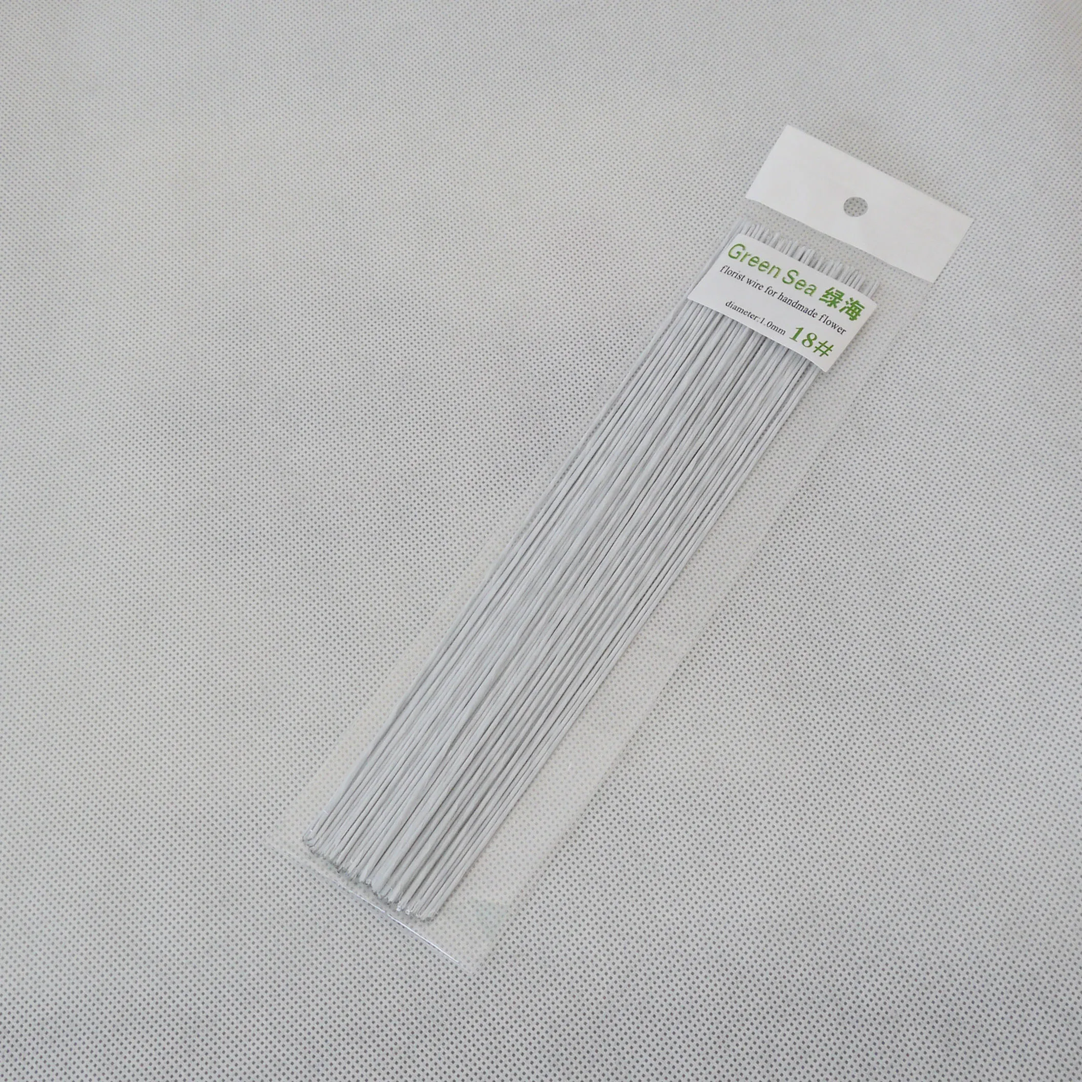 18# white paper wrapped wire 30 pieces cake plug-in decoration accessories wire 25 cm long