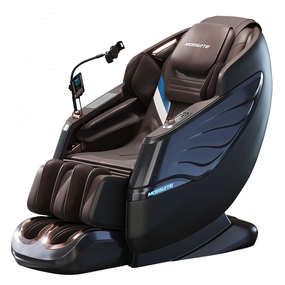 Hochwertiger Massagesessel für den ganzen Körper, intelligenter Sprachmassagesessel, luxuriöser multifunktionaler automatischer Smart-Stuhl für zu Hause