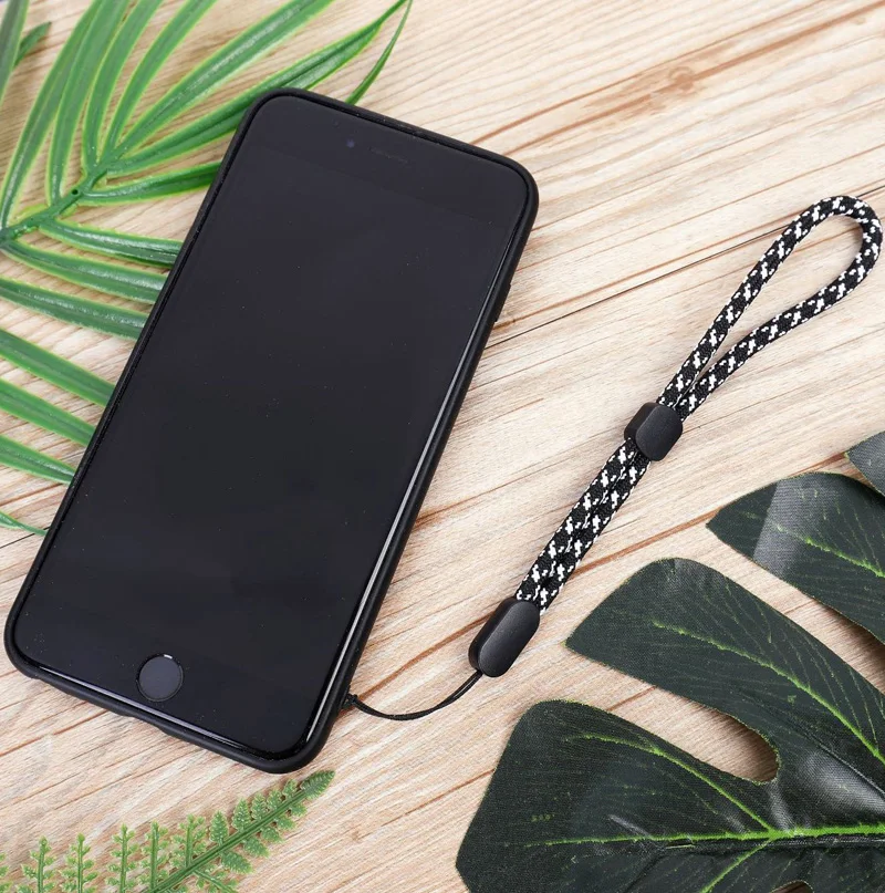 Adjustable Braid Mobile Phone Wrist Straps Hand Lanyard Cable For iPhone Samsung Xiaomi Huawei USB Flash Drives Key PSP Camera