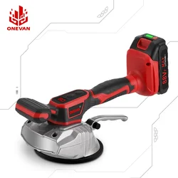 ONEVAN 3500W 200KG Tile Tiling Machine Wall Floor Tiles Laying Vibrating Tool Device 130mm Suction Cup For Makita 18v Battery