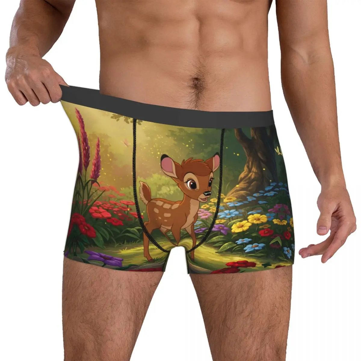 

Custom Fashion B-Bambies Boxers Shorts Panties Men's Underpants Comfortable Bambi Briefs Underwear