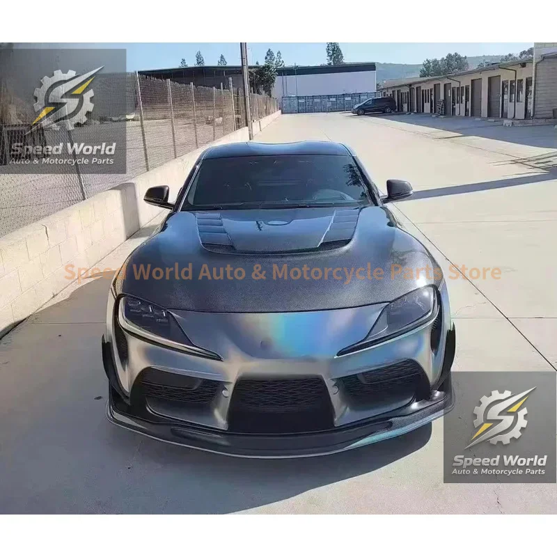 High Quality Carbon Fiber Engine Hood Bonnet Cover For GR Supra A90 A91 MK5