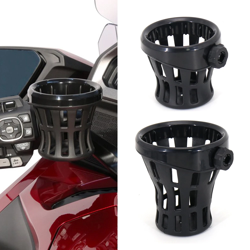 Drinking Holder Cup For Honda GL1800 Goldwing 1800 2018 bottle cup holder ABS & aluminum Motorcycle Passenger Drink Cup Holder