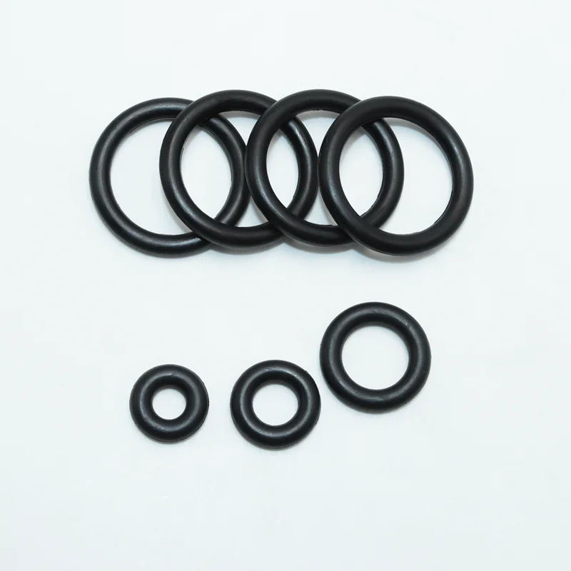 NBR O Ring Seal Gasket Thickness CS 1 2 3 4mm Nitrile Butadiene Rubber Spacer Oil Resistance Washer Round Ring Sealing Plumbing