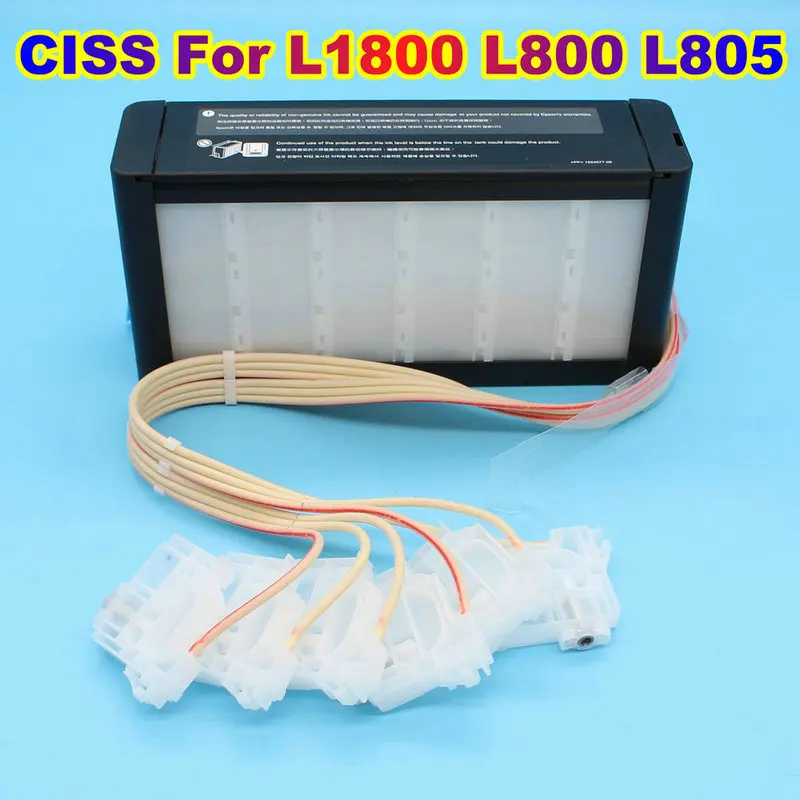 L1800 Ciss For Epson L1800 L805 Ciss Tank Ink System L800 L805 Original Ciss Ink Supply Printer Damper Assembly Supply Ink Part