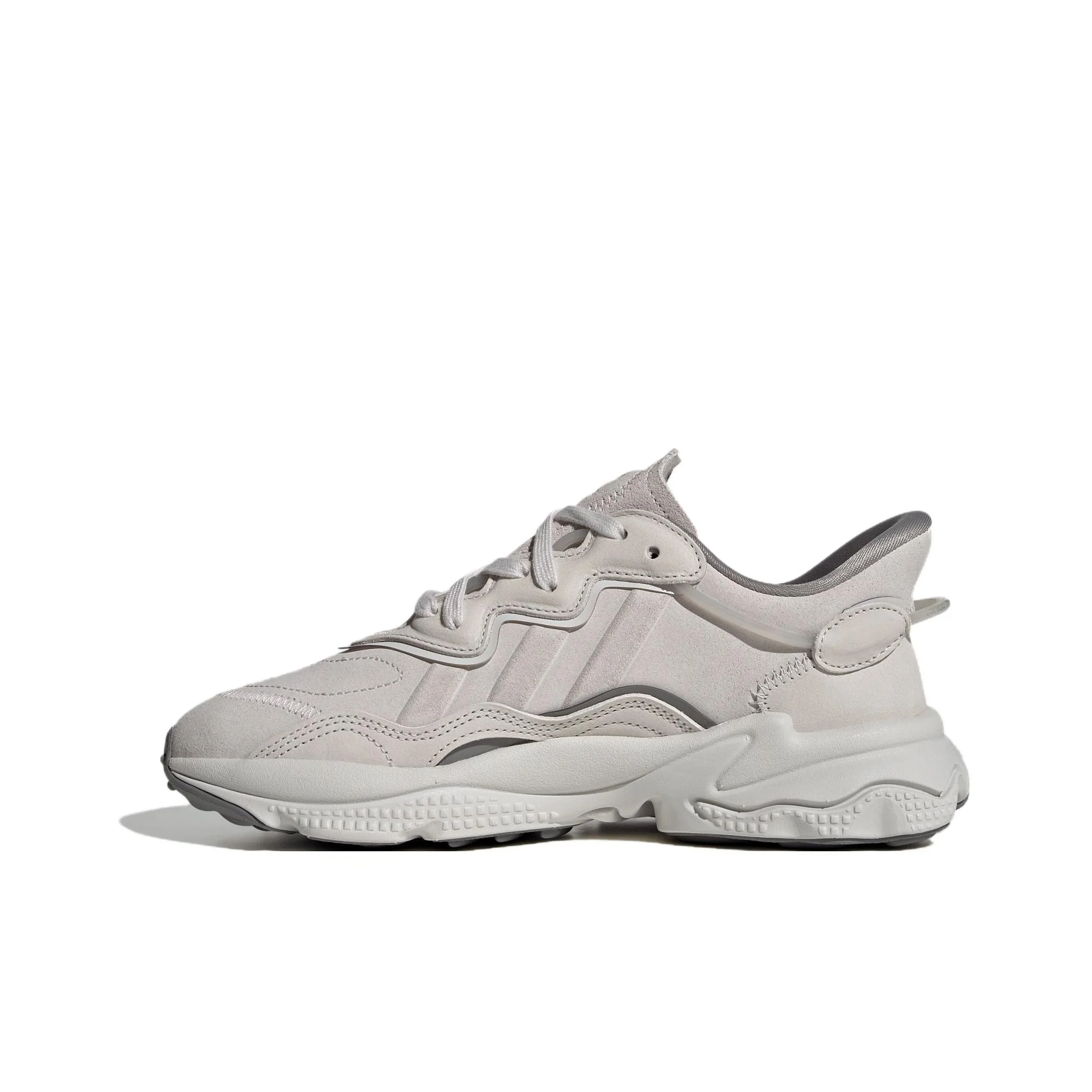 adidas-ozweego-chunky-sneakers-women's-low-top-gray-ie9510