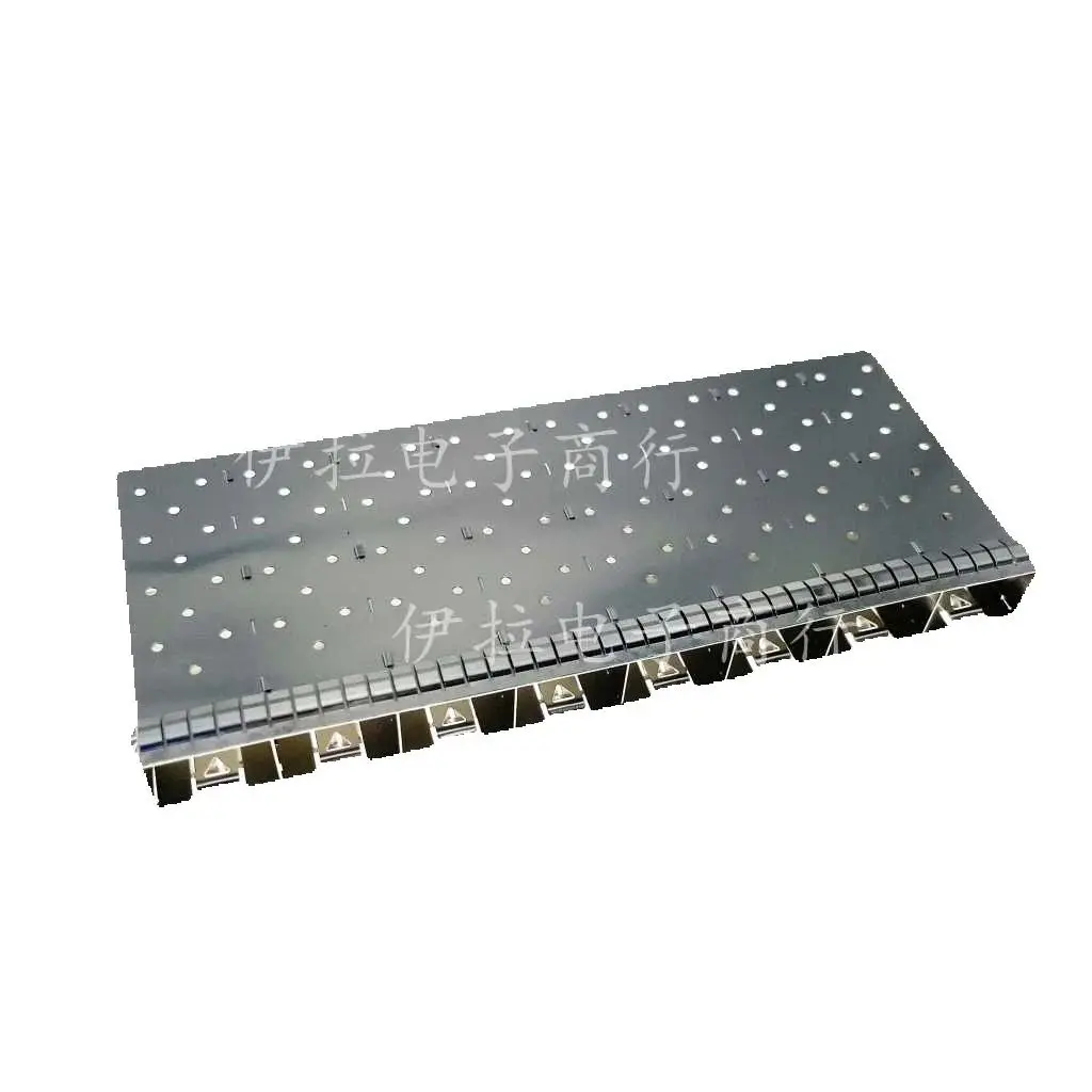2pcs/ SFP 1*8 fiber cage crimp type without core