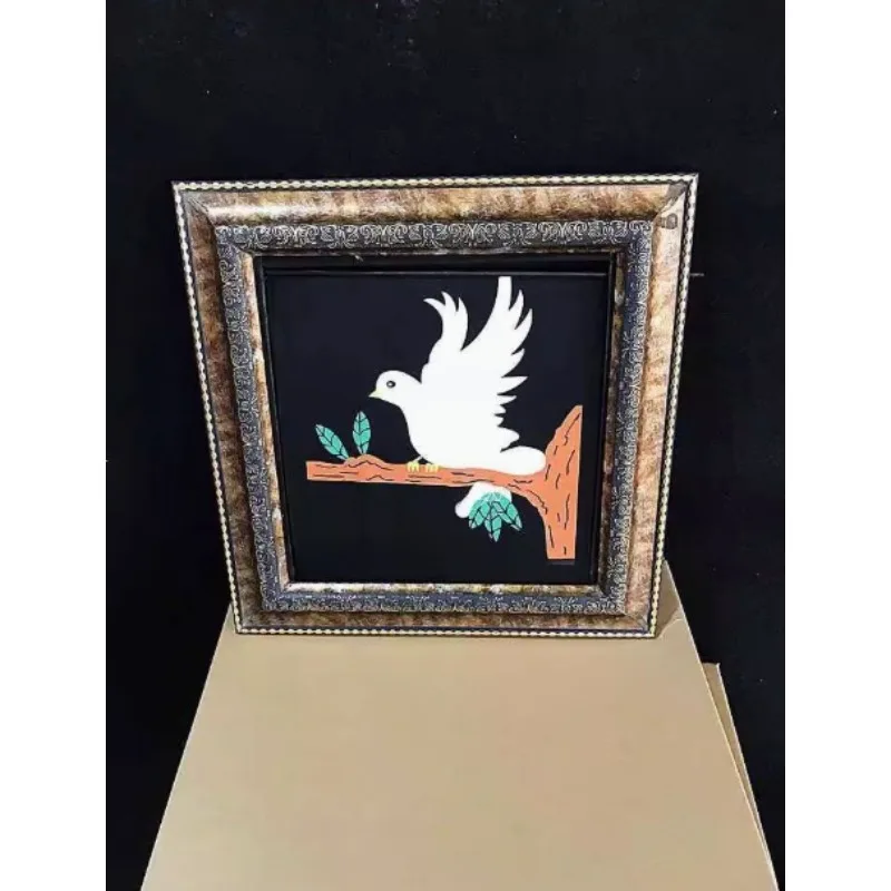 

Delux Dove Picture To Real Dove Magic Tricks Appearing Dove Frame Magia Props Professional Magician Stage Illusions Gimmicks