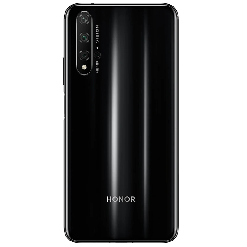 HONOR 20 الهاتف الذكي البرامج الثابتة العالمية Haisi Qilin 980 6.26 بوصة Magic UI 2.1.0 أندرويد 9.0 كاميرا خلفية 48MP هاتف مستعمل