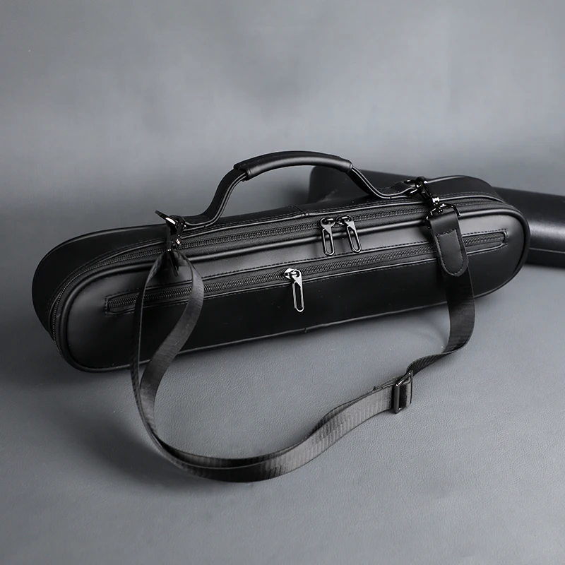 Drop-Resistant and Pressure-Resistant Instrument Accessories Instrument Storage Case Compatible  16/17 Holes Luxury Flute Bag