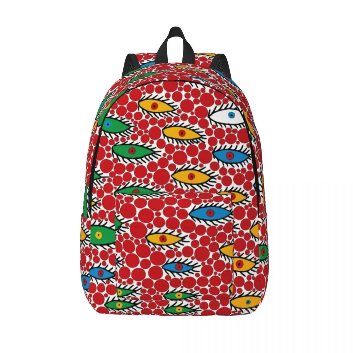 

Yayoi Kusama Flaying Eyes рюкзак для школьников средней школы в горошек эстетический рюкзак для мужчин и женщин холст рюкзак для путешествий