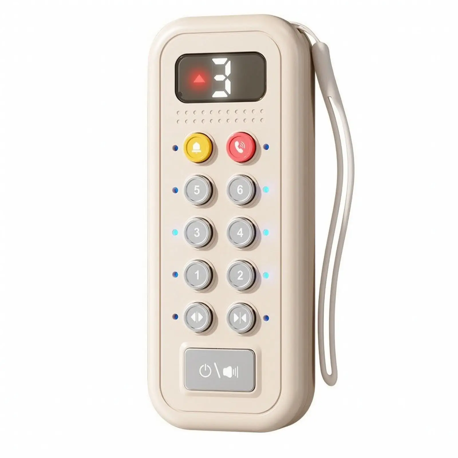 Children Interactive Elevator Button Toy Kit for 2-4 Year Olds with Number Buttons and Directional Display
