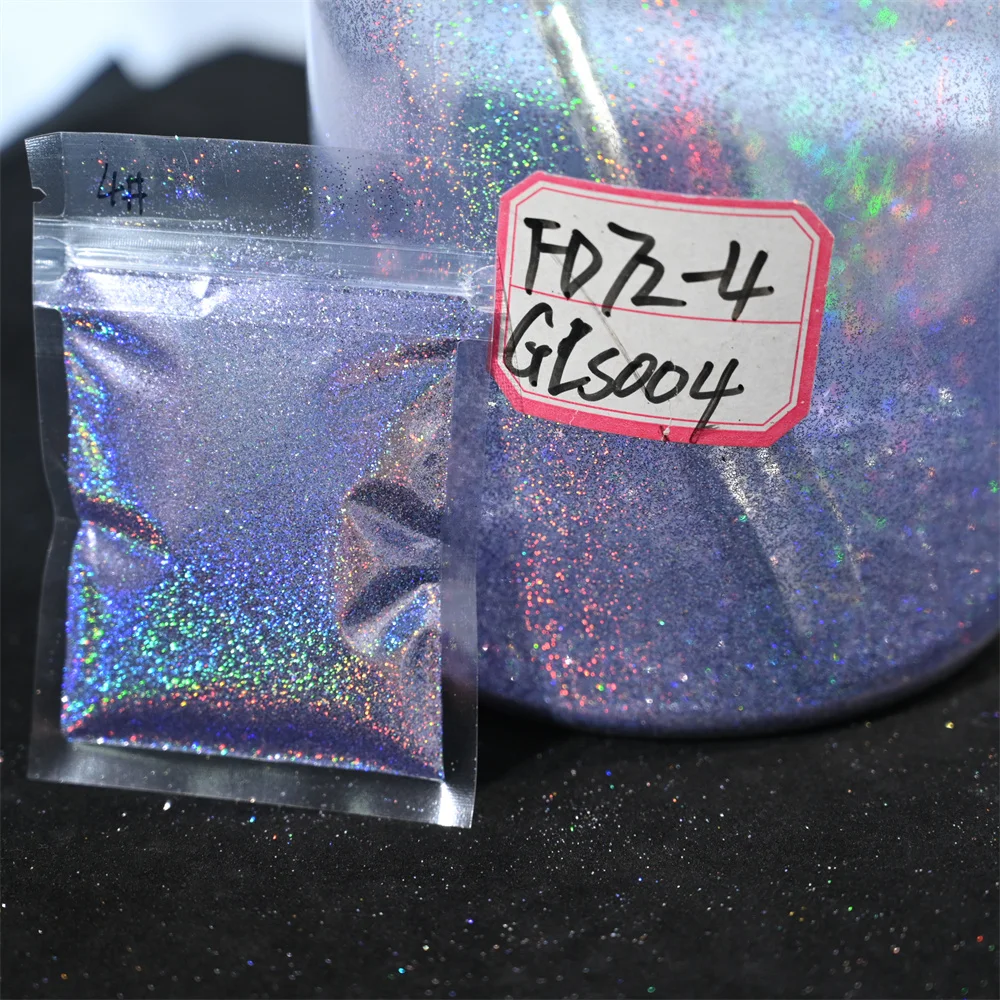 5/10g Holograficzny tęczowy bardzo drobny brokat w proszku Dazzl Silver Nail Holo Ultra Fine Glitter Cosmetic Grade Glitter Dust 0.2mm