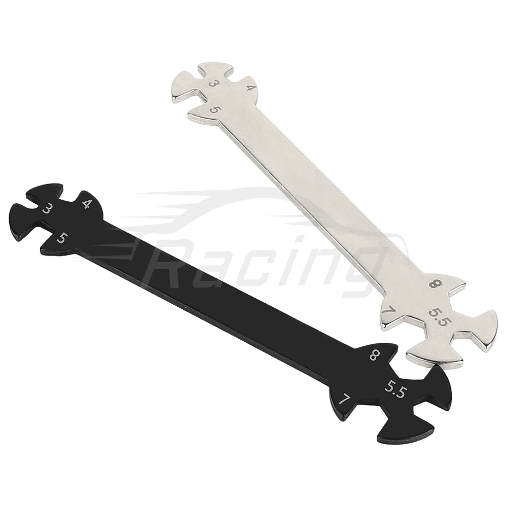 RC Car Model Tool Nut Spanner Multi Turnbuckle Wrench 3mm 4mm 5mm 5.5mm 7mm 8mm RC Replacement Parts Wrench Spanner