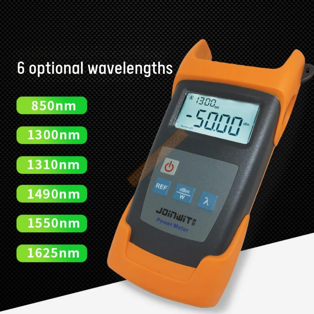 Joinwit JW3211 High Precision Fiber Optical Power Meter -70 ~ 10dBm Or -50 ~ 26dBm