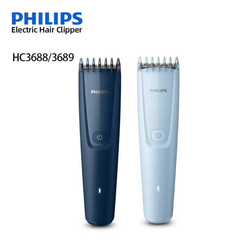  Philips New Hair Clipper HC3688 Men's Professional Electric Hairclipper Trimmer Hair Cutting Machine with Length Adjustable Kit 