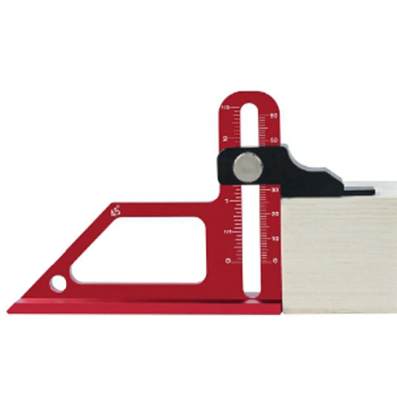 

AEA9-0-60Mm Adjustable Table Saw Depth Gauge,Aluminum Alloy Measuring Gauge For Setting Up Blade Router Bits Height